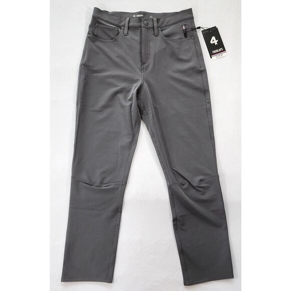 Fourlaps Pants Womens Slim Fit 6 Grey Graphite Evolve Active Water Repellent - Picture 2 of 16